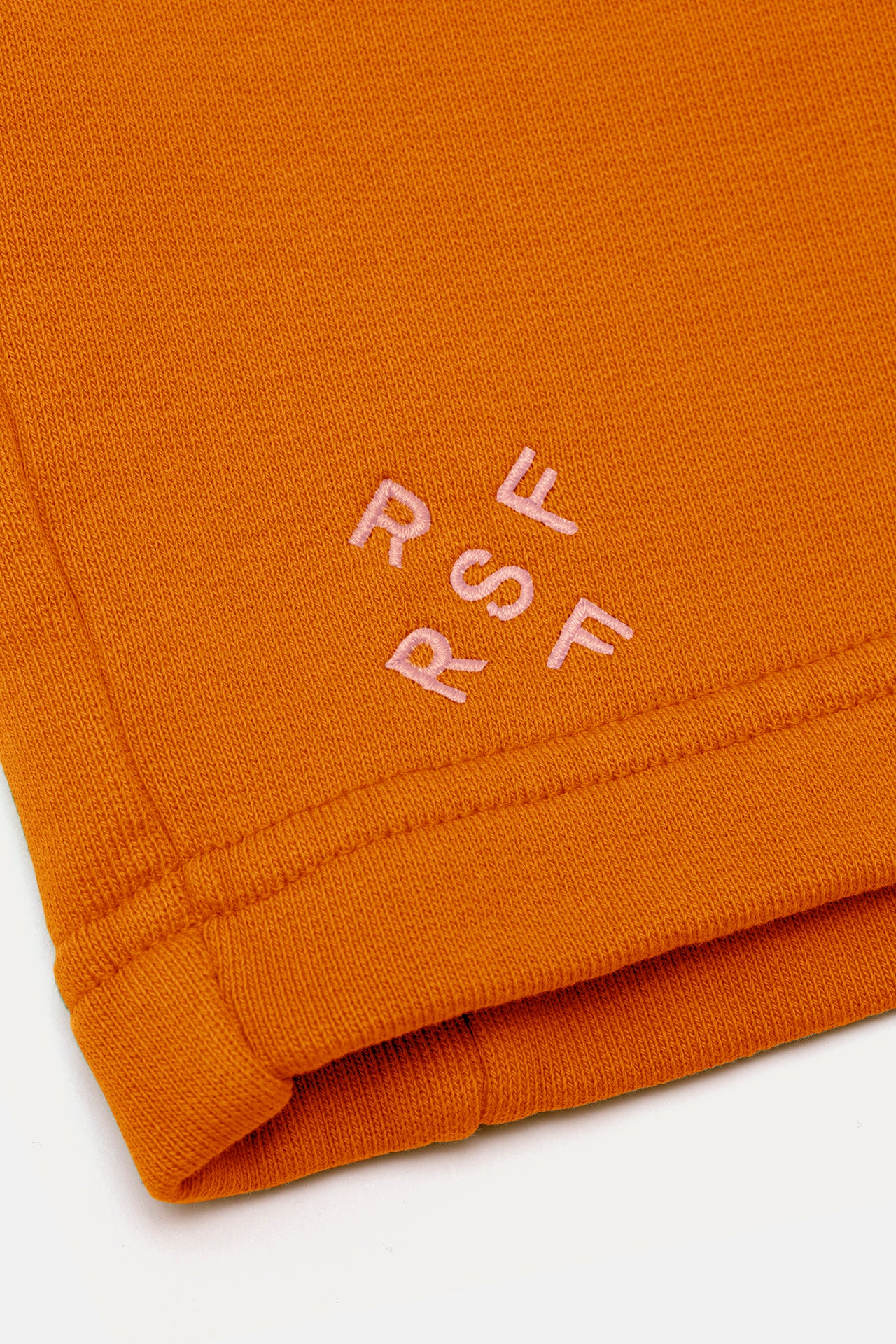RSF x DC Deconstructed Terry Shorts¬†Rusty Orange - Image 4